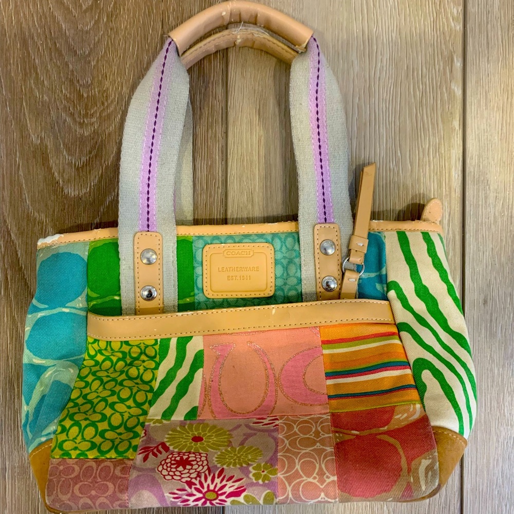 Coach Mini Patchwork Purse